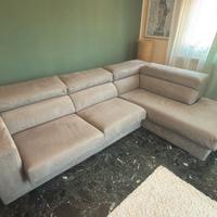 Divano con penisola