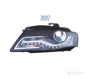 FANALE SINISTRO XENO AUDI A4 08-11 FONDO NERO