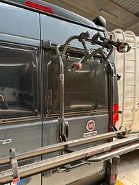 Porta bici per camper van