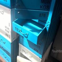 Mobiletti tipo container in legno cassetti + ante