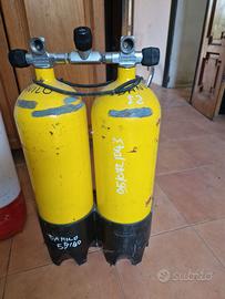 Cesto basket + bibo 10+10 + altre bombole sub