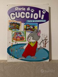 Storie di Cuccioli libro illustrato stampatello