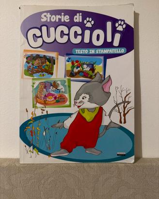 Storie di Cuccioli libro illustrato stampatello