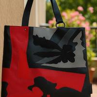 📌 Borsa artigianale in vera pelle – Design patchw