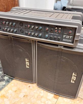 Impianto Audio PA FBT Renegade 160R