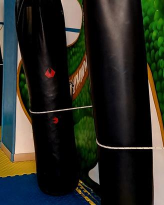 sacchi 1.8,2 metri da boxe thai kick kg. 120,80,60