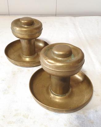 2x Antica Lampada Lucerna Lume Lanternino comodino