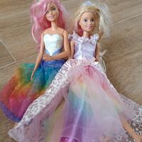 2 Barbie arcobaleno