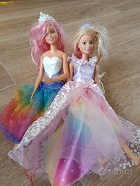 2 Barbie arcobaleno