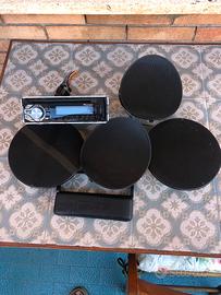 Radio + impianto audio JBL