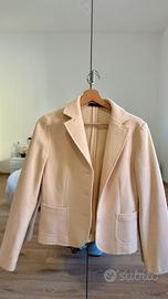 Blazer beige in lana Sfizio - Made in Italy