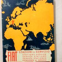 LIBRETTO FIAT-STAZIONI SERVIZIO 1961 (MULTILINGUE)