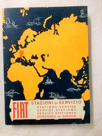 LIBRETTO FIAT-STAZIONI SERVIZIO 1961 (MULTILINGUE)