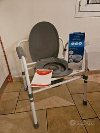 SEDIA COMODA 3 in 1 in Alluminio