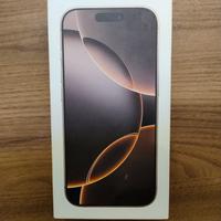 iPhone 16 pro 256 GB Titanio sabbia