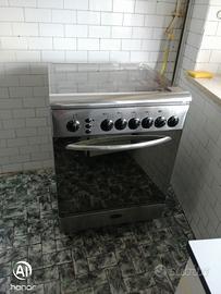 cucina gas metano 4 fuochi e forno 