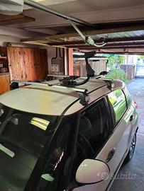 2 porta bici da tetto completi di barre p/tutto