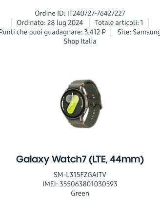 Samsung Watch 7 (LTE, 44mm)