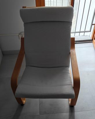 sedia a dondolo, Ikea poang