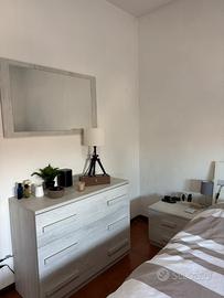 Comò con specchio e 2 comodini Mondo Convenienza