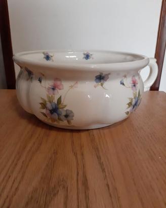 Pitale/Cachepot vintage porcellana inglese 