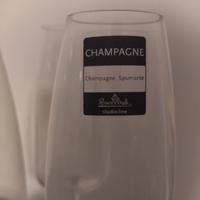 10 bicchieri da champagne Rosenthal