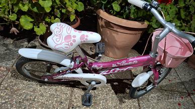 bicicletta Atala per bimba 4 /6 anni