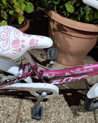 bicicletta Atala per bimba 4 /6 anni