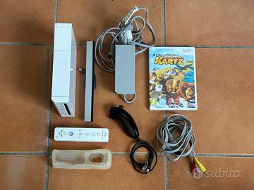 Nintendo Wii Bianca Console Completa con Gioco