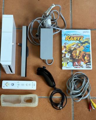 Nintendo Wii Bianca Console Completa con Gioco