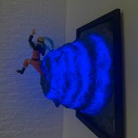 Quadro 3D Action Figure Naruto