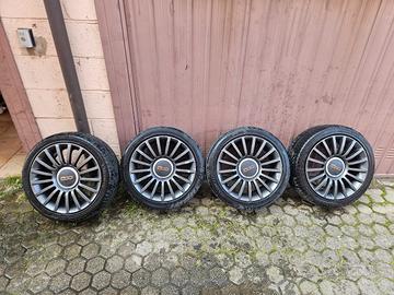 cerchi gommati fiat 500