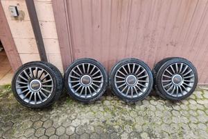 cerchi gommati fiat 500