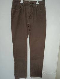 pantalone JECKERSON uomo marrone Eur 34 Ita 47-48