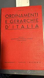 Ordinamenti e gerarchie d’Italia, Ravagnati  1936