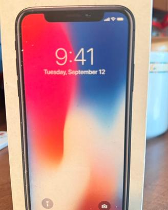 Solo scatola Iphone x
