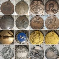 medaglie sportive anni 60 -70
