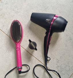 phon e spazzola lisciante ghd