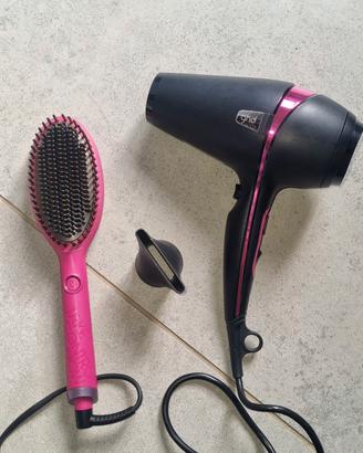 phon e spazzola lisciante ghd
