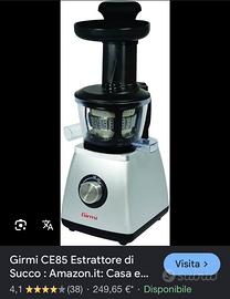 Estrattore girmi (bialetti) ce 85 mai utilizzato