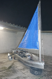 Barca a vela alluminio ultra leggera