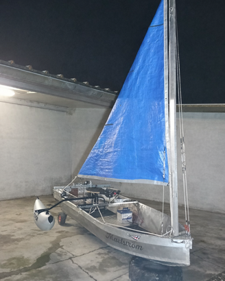 Barca a vela alluminio ultra leggera