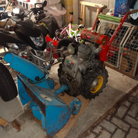 Motocoltivatore Rolba + fresa neve BCS