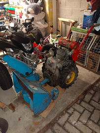 Motocoltivatore Rolba + fresa neve BCS