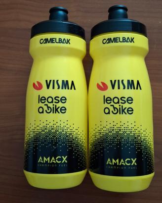 coppia Borracce ciclismo Visma
