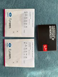 lenti graduate specifiche RAY-BAN