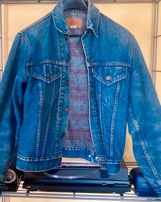 Levi Strauss Trucker anni 70' fodera in pile -Raro