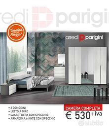 Camera da letto moderna-colori a scelta PROMO 394