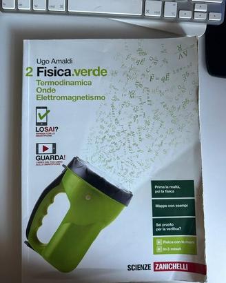 LIBRO DI FISICA: " FISICA. VERDE VOL 2"