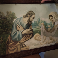 Stampa capoletto "Sacra Famiglia"